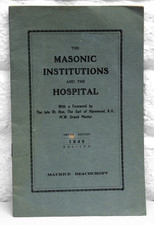 The Masonic Institutions and