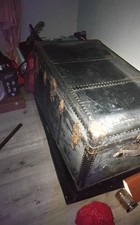 Antique Steamer Trunk Chest
