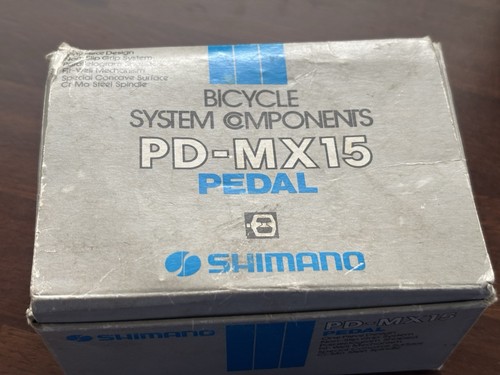 Shimano mx15 bmx - pedals, old