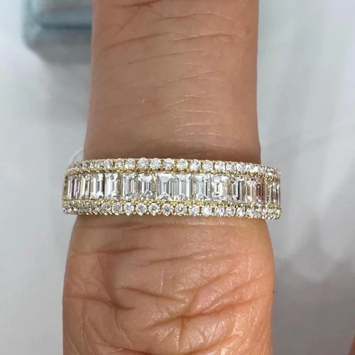 40ct baguette cut moissanite - baguette,