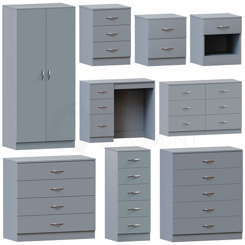 Grey chest drawers - of, modern