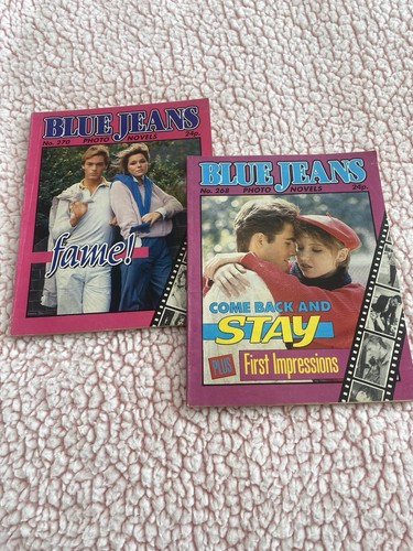 Vintage blue jeans photo - blue,