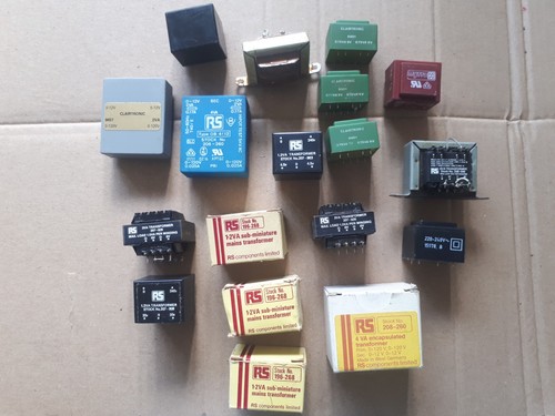 Small mains transformers - small,