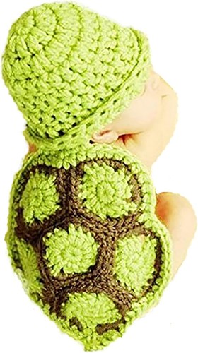 Knitted baby photo props - knitted, set