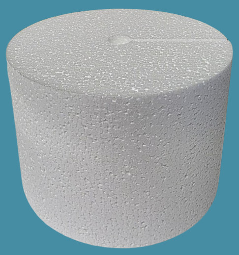Polystyrene round cake dummy - round,