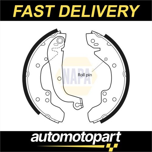 Napa brake shoes set - shoes, nbs1008