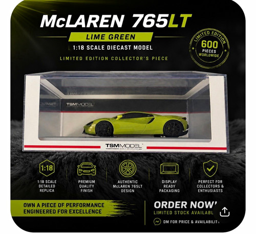 Tsm model mclaren 765lt - model,