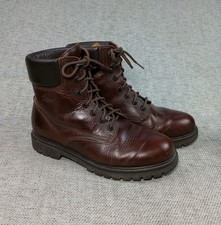 Panama Jack Boots 0203  Men's Size UK 7 EU 41 Brown Leather Padded Collar 