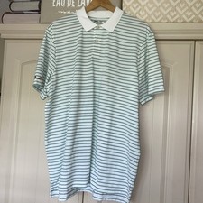 RLX Men’s White Polo Green