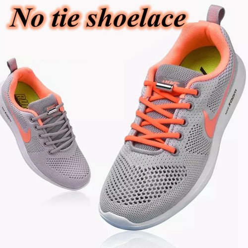 Tie elastic shoe laces - tie,