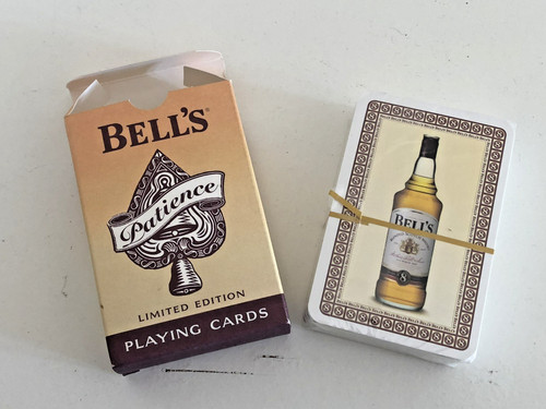 Bell whisky patience playing - bell's,