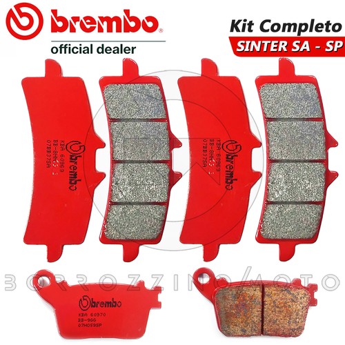 Brake pads brembo front rear - pads, +