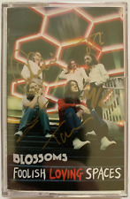 BLOSSOMS HAND SIGNED FOOLISH LOVING SPACES CASSETTE - AUTOGRAPHED