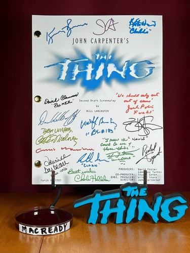 The thing script - the, cast-signed