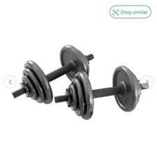 1 X Opti Cast Iron Dumbbell