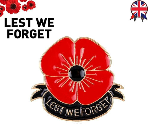 Remembrance day red flower - x,