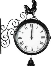 Double Sided Station Clock