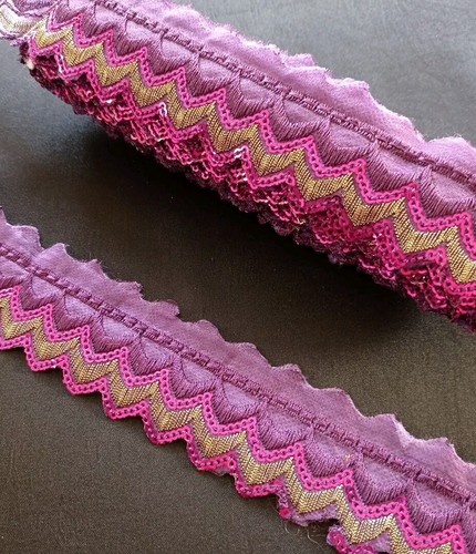 Yards organza zigzag - organza,