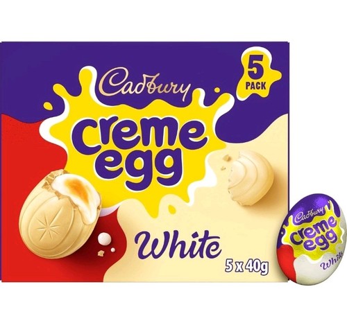 Cadbury white chocolate - white, creme