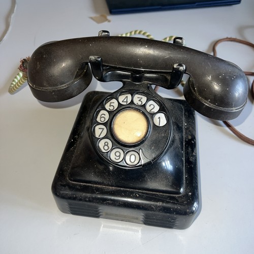 Vintage old antique black