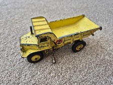 VINTAGE ORIGINAL 1960S DINKY SUPERTOYS 965 EUCLID REAR DUMP TRUCK DIECAST MODEL