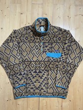 Vintage Patagonia Synchilla fleece jacket Aztec Montana siete size medium