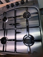 Creda 42380 stainless steel gas hob. Scratches to surface. Non FSD