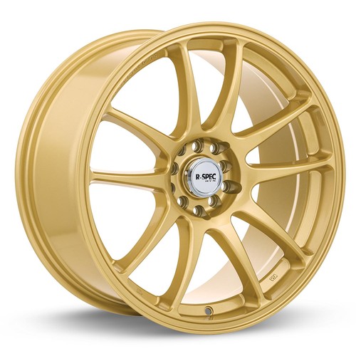 17x8 gold alloy wheel rim - gold,