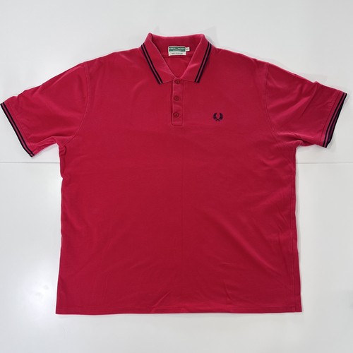 Fred perry red polo shirt - fred,