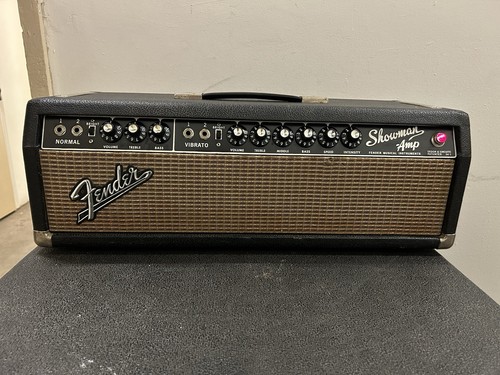 1965 fender showman - showman, blackface