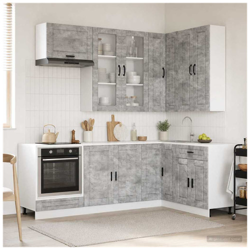 Kitchen unit concrete - kitchen,