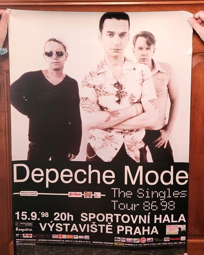 Depeche mode poster concert - depeche,