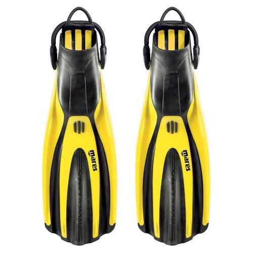 Mares superchannel fins - superchannel, yellow