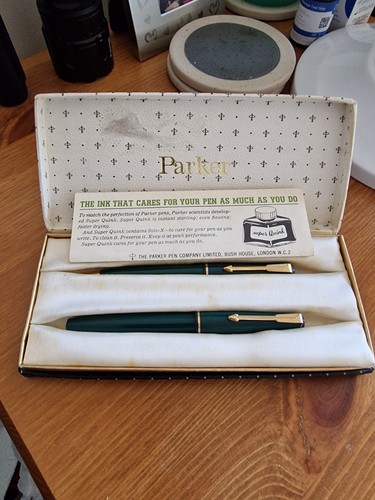 Vintage parker duofold - parker, writing