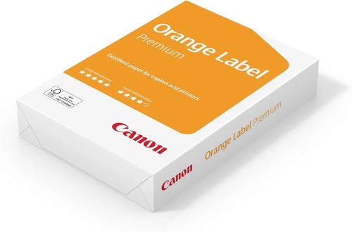Canon orange label printer - orange, a4