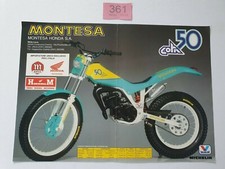 ORIGINAL MONTESA HONDA S.A. 50 MOTORCYCLE BROCHURE SINGLE SIDED 