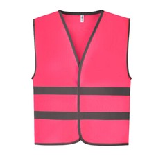 HI VIZ VIS PINK KIDS PLAIN