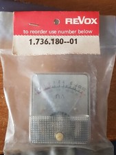 VU meter display for Revox G36