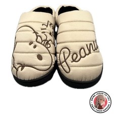 New PEANUTS Down Sandals Warm Snoopy Indoor Slippers PN8230-03 Medium