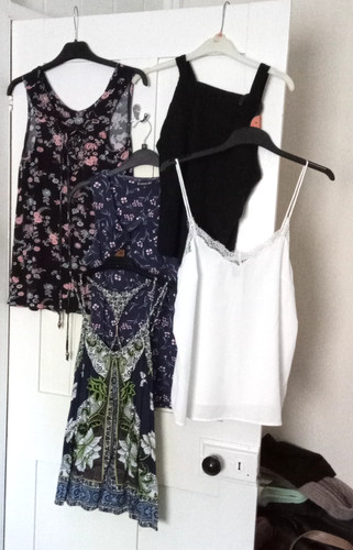 Sleeveless tops vests cami - sleeveless,