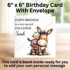 Personalised Donkey Birthday