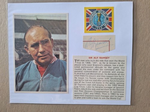 Sir alf ramsey england - alf,