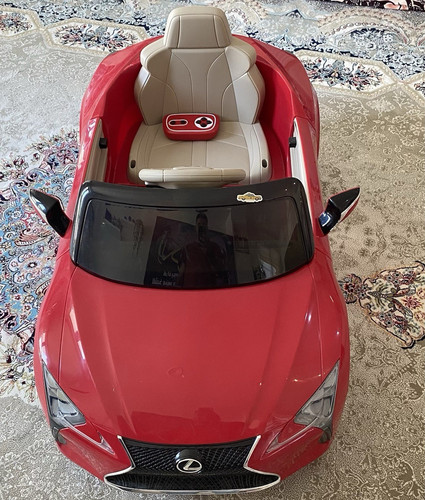 Lexus red battery electric - red,