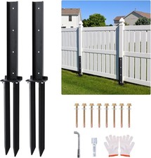 2-Pack Fence Post Repair Kit