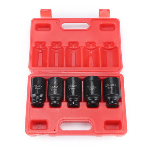 5pc point axle hub nut - hub,