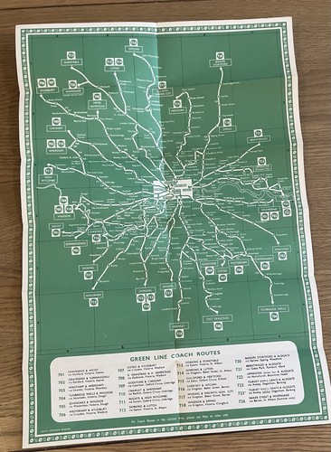 Green line coach routes - coach,