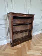 An Antique 20th Century Oak Low Level Bookcase ~Delivery Available~