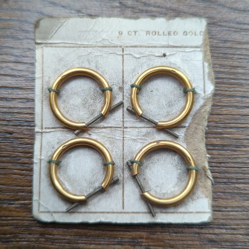 Nos 9ct rolled gold pocket - rolled,