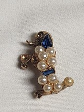 1940s Trifari Poodle Brooch