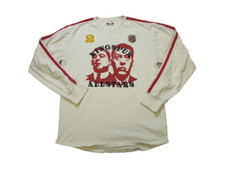 Ringspun Allstars Rare Kray Twins Long Sleee Tee White and Red Size XL Men's